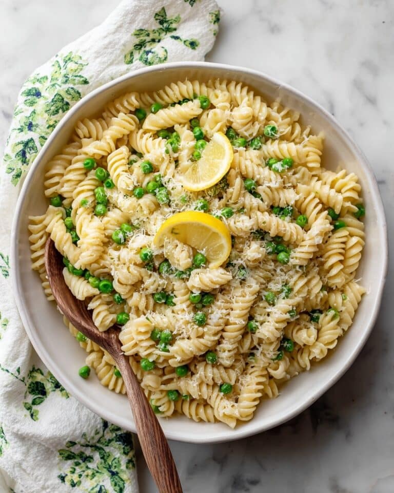 Easy Lemony Spring Pea Pasta Recipe