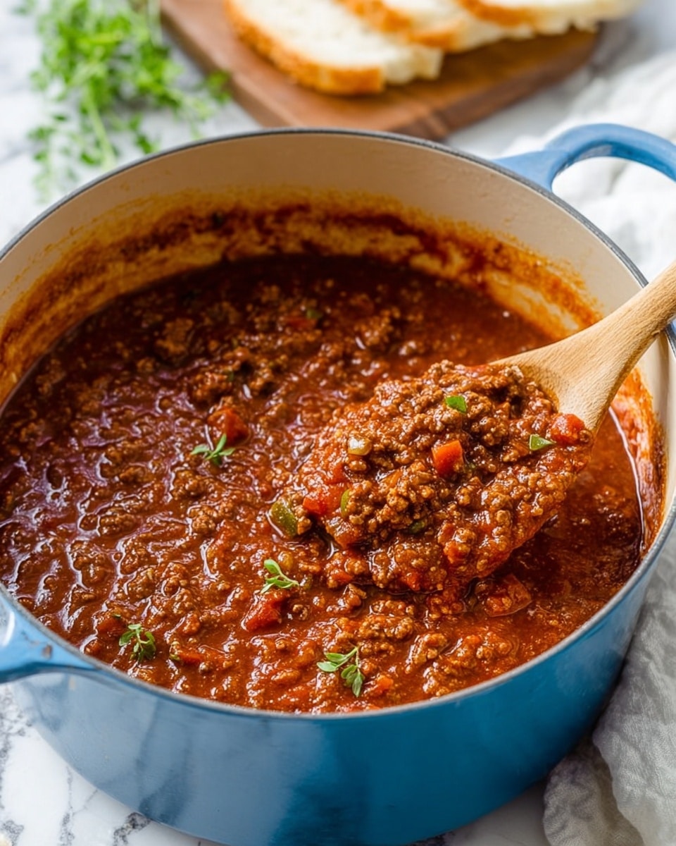 Hearty Meat Sauce Recipe - Recipe Image