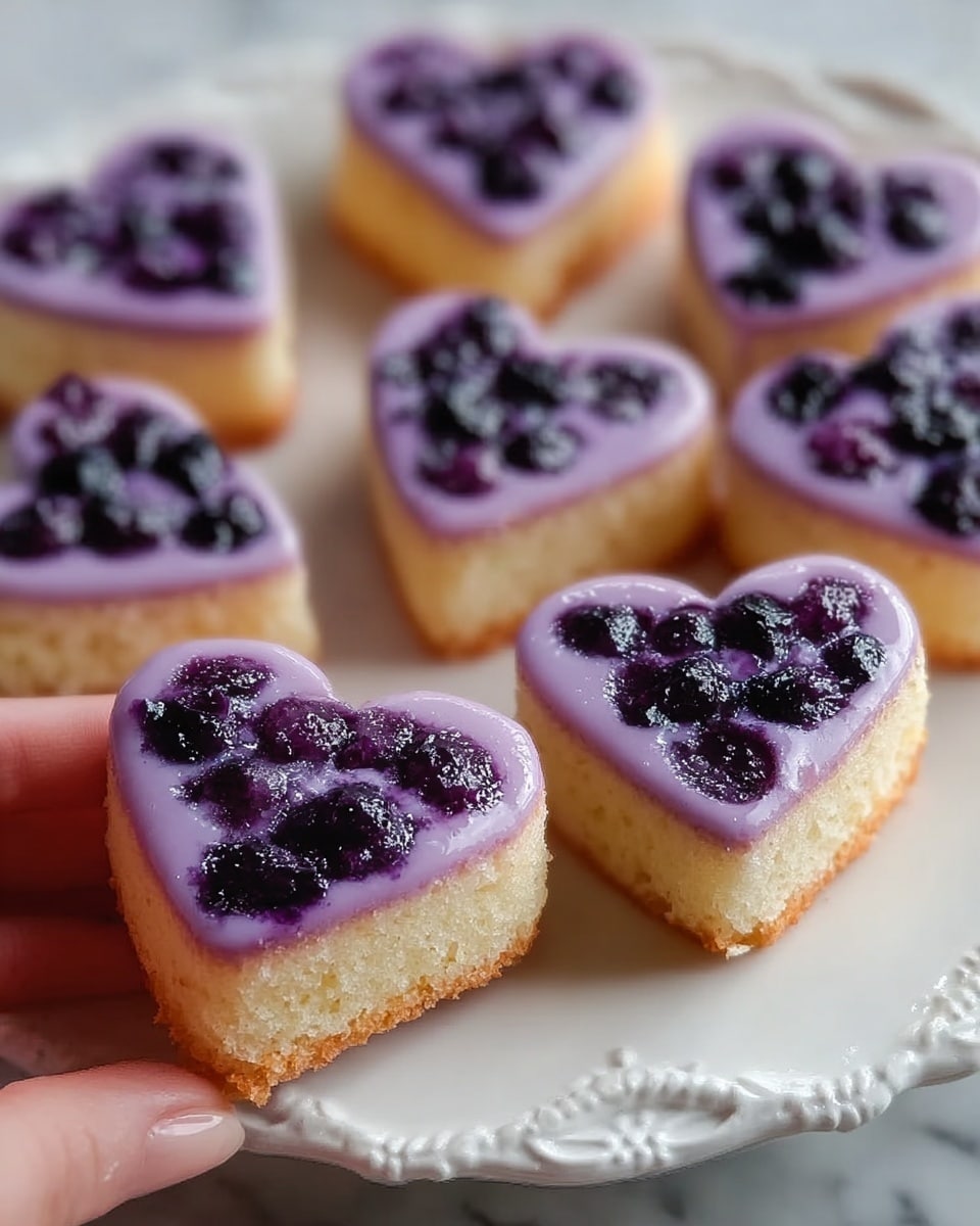 Lavender Blueberry Tea Cakes Recipe - Recipe Image