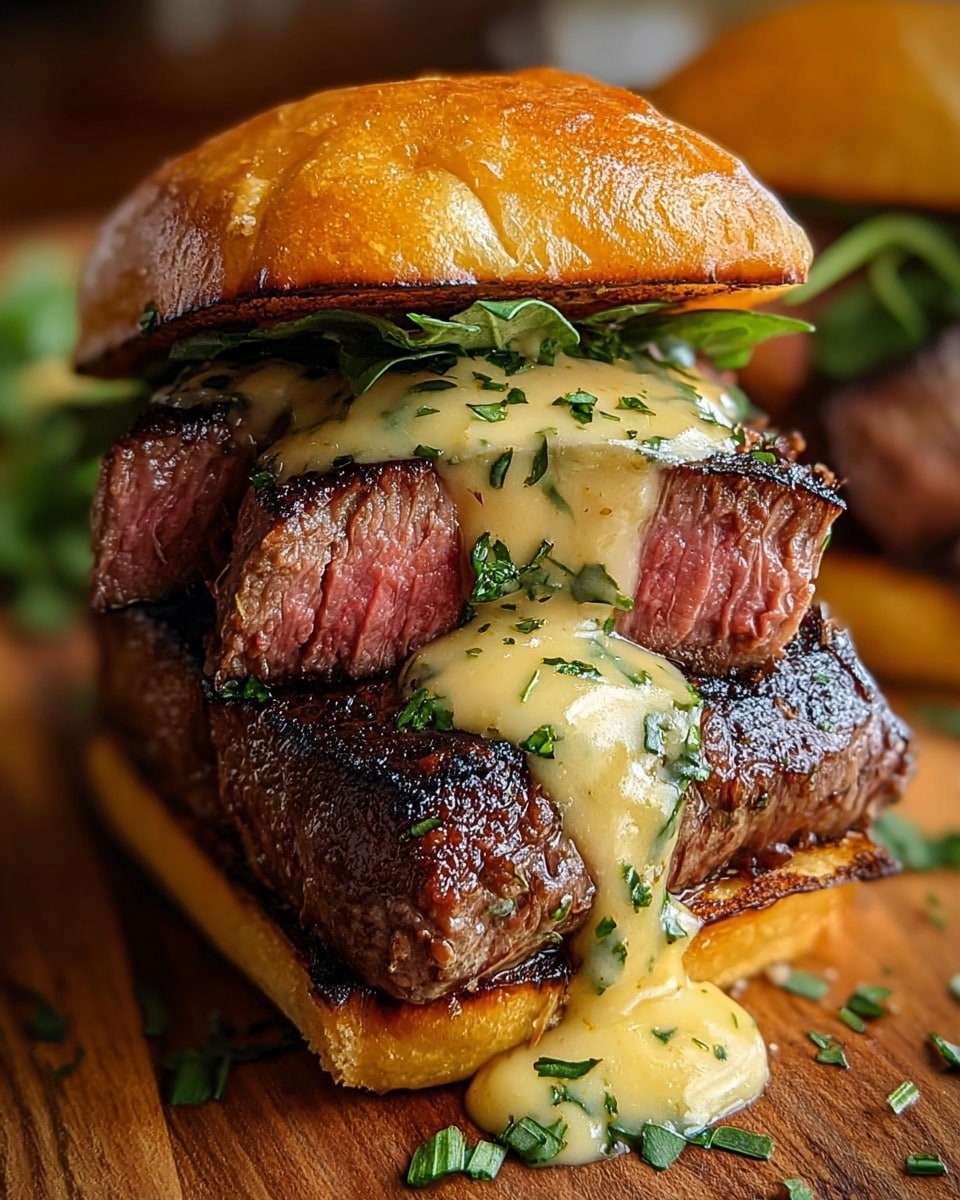 Cowboy Butter Steak Sliders: The Ultimate Flavor-Packed Bites Recipe - Recipe Image
