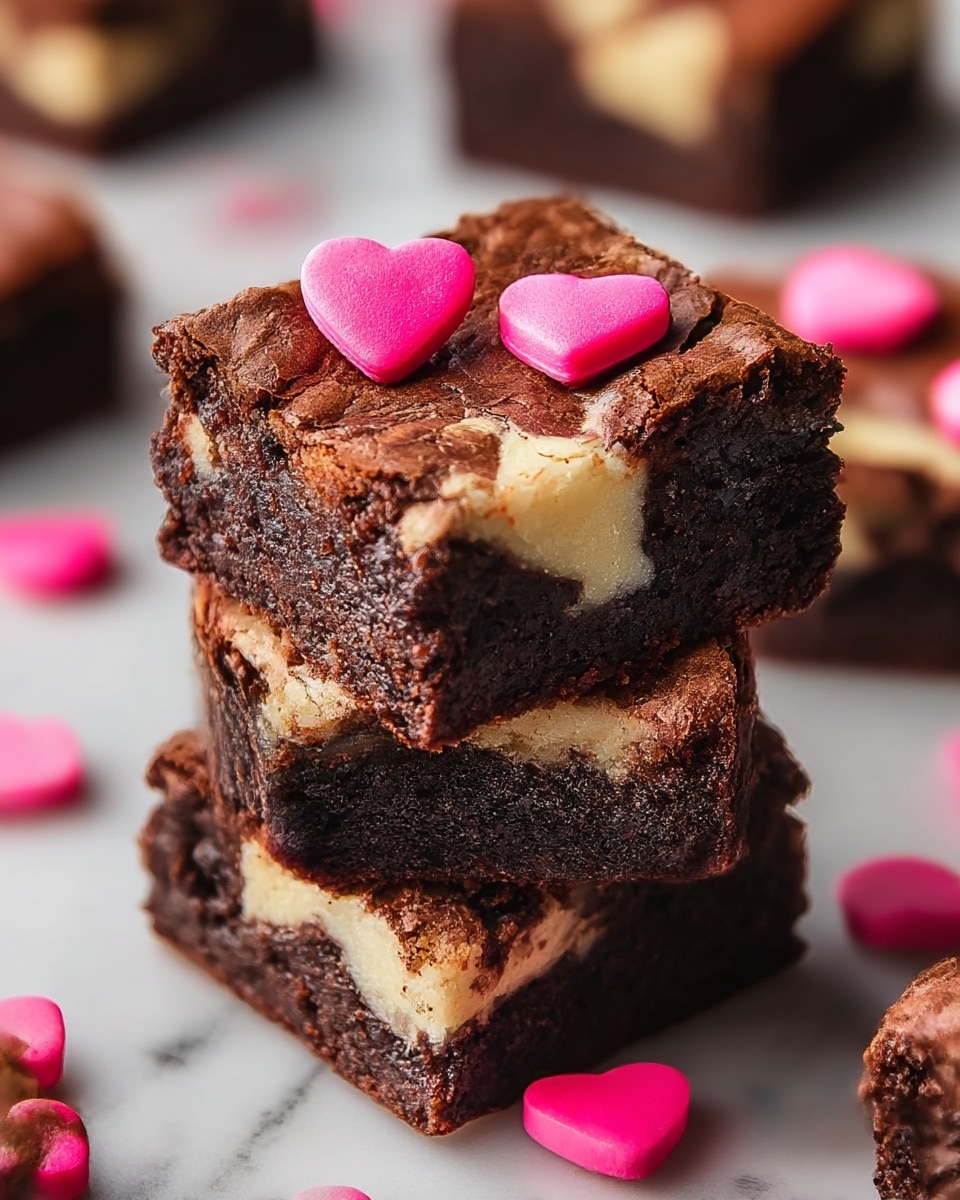 Valentine Brookies Recipe - Recipe Image