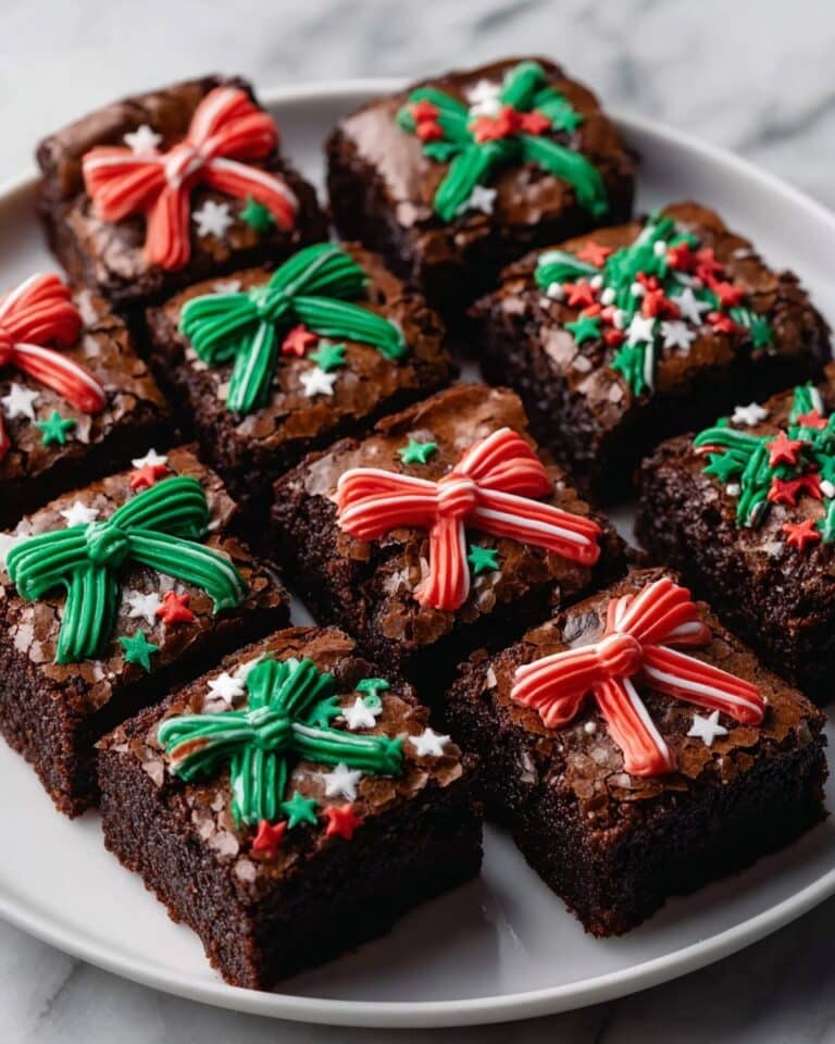 Christmas Present Brownies Recipe