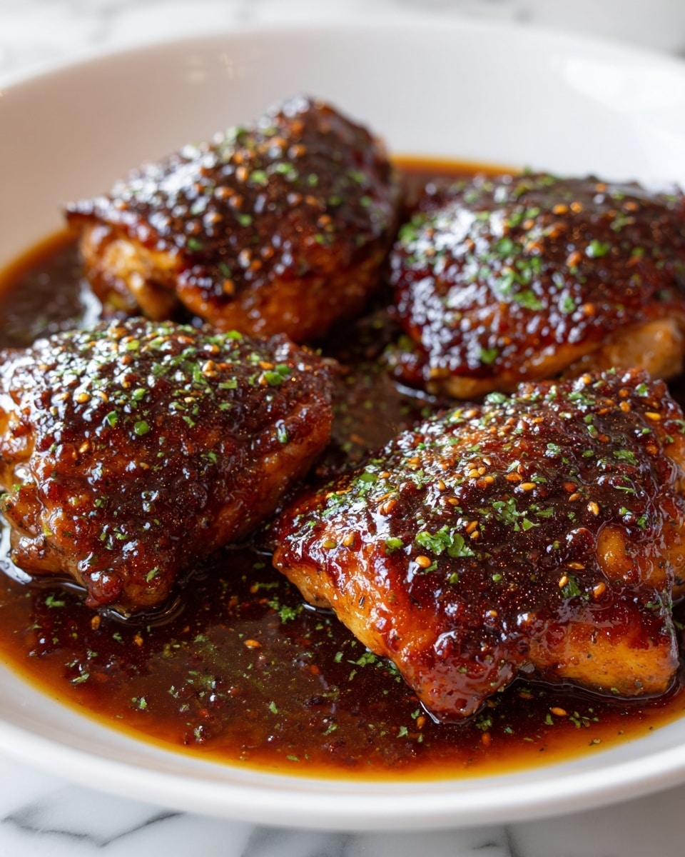 Maple Glazed Chicken Thighs Recipe - Recipe Image