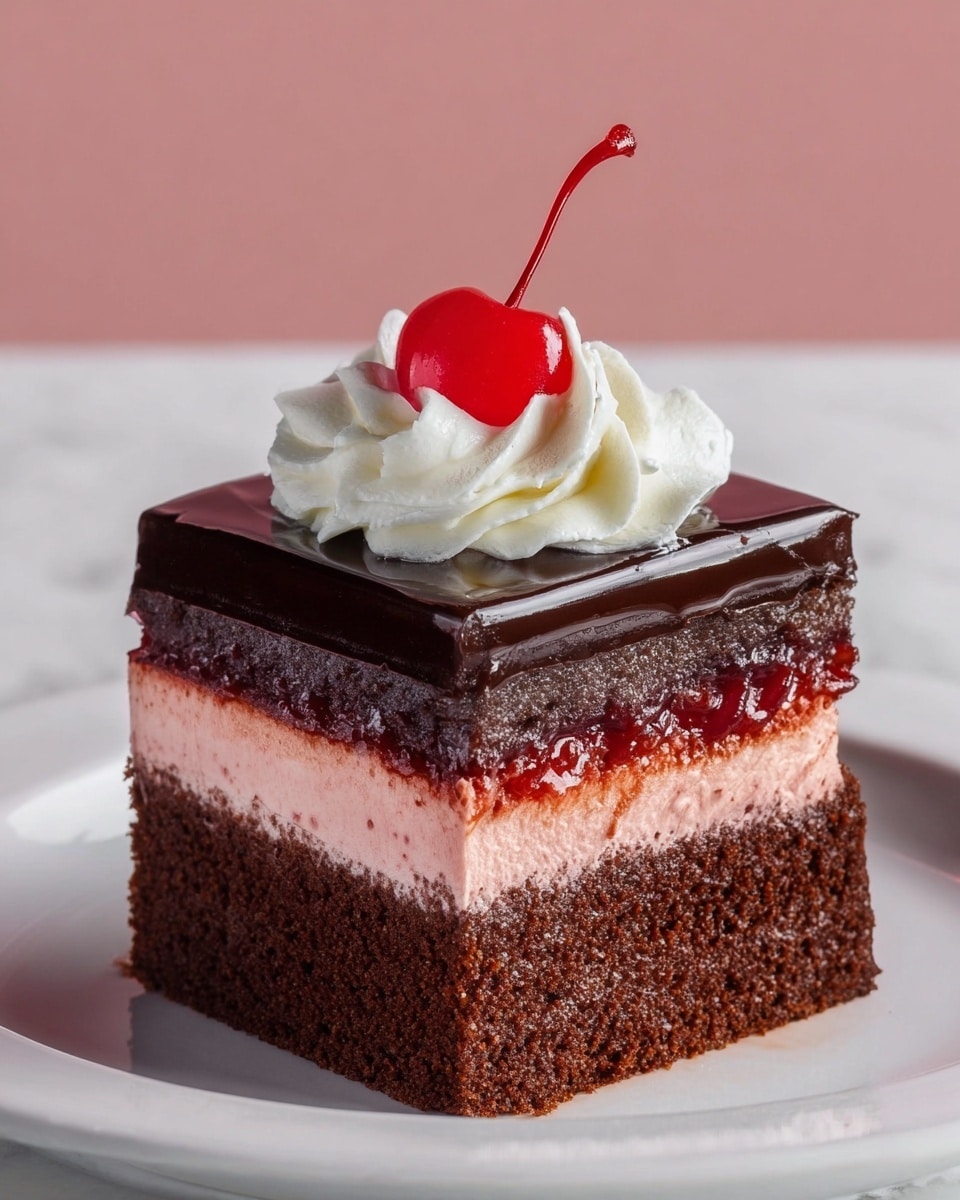 Chocolate-Covered Cherry Cake Recipe - Recipe Image