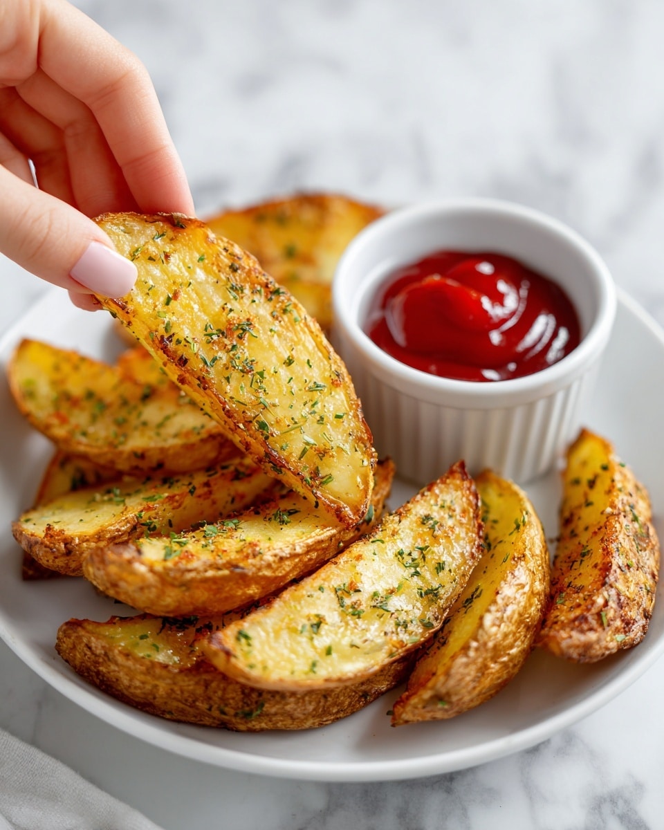 Crispy Potato Wedges: 7 Reasons You'll Fall in Love Recipe - Recipe Image
