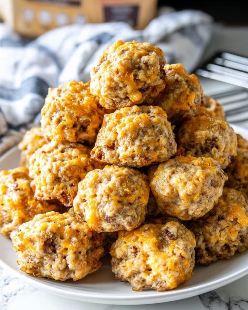 Cheddar Bay Sausage Balls Recipe