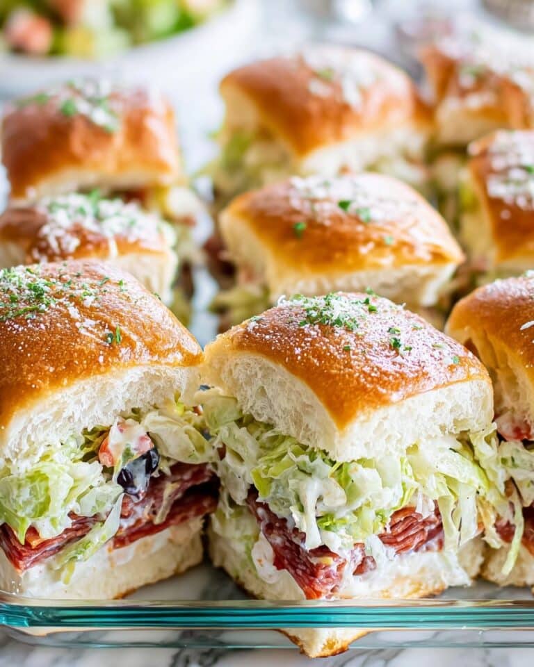 Italian Grinder Sliders Recipe