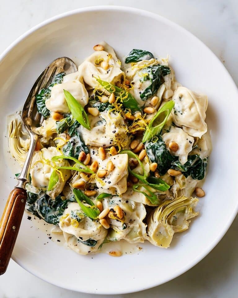 One-Pot Creamy Tortellini & Greens Recipe
