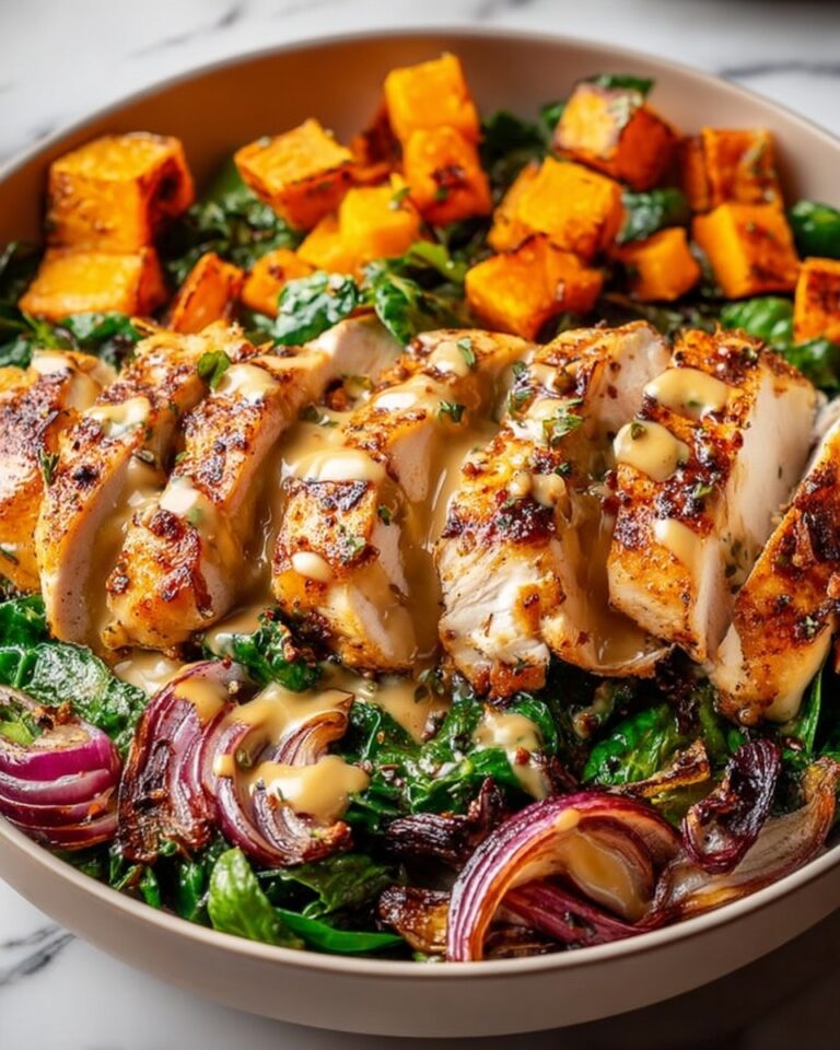 Maple Dijon Chicken Sweet Potato Bowls Recipe
