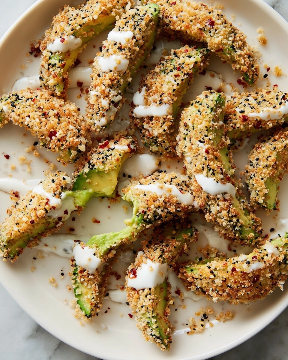 Air Fryer Everything Bagel Avocado Fries Recipe - Recipe Image