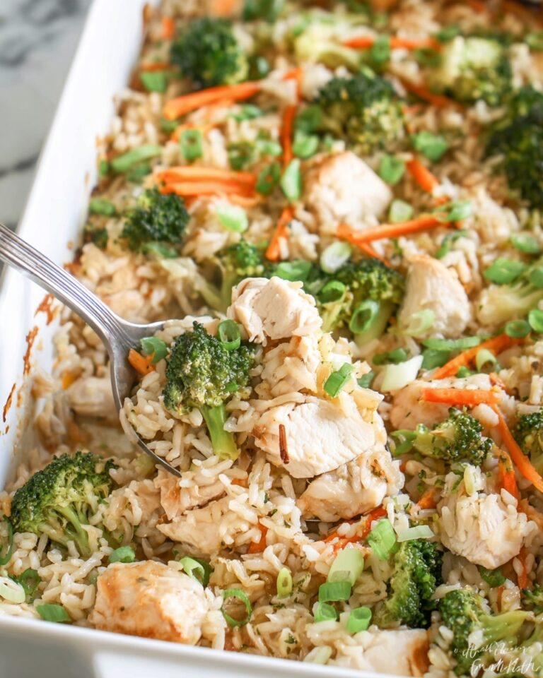 Teriyaki Chicken Casserole Recipe