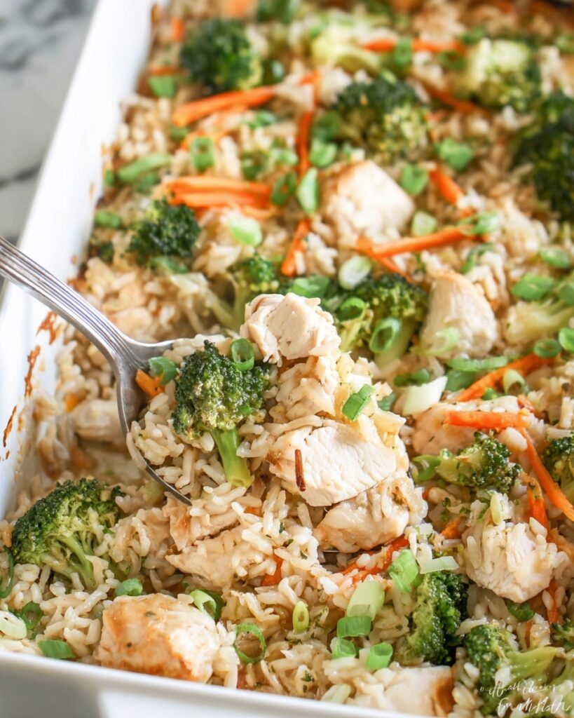 Teriyaki Chicken Casserole Recipe