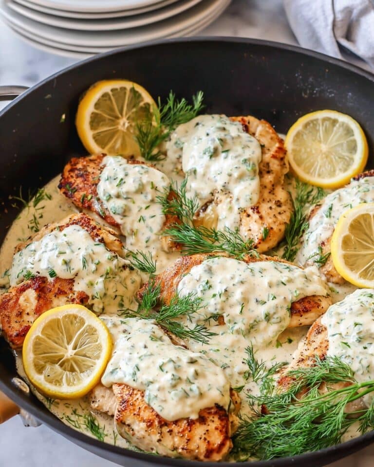 Lemon Feta Chicken Recipe
