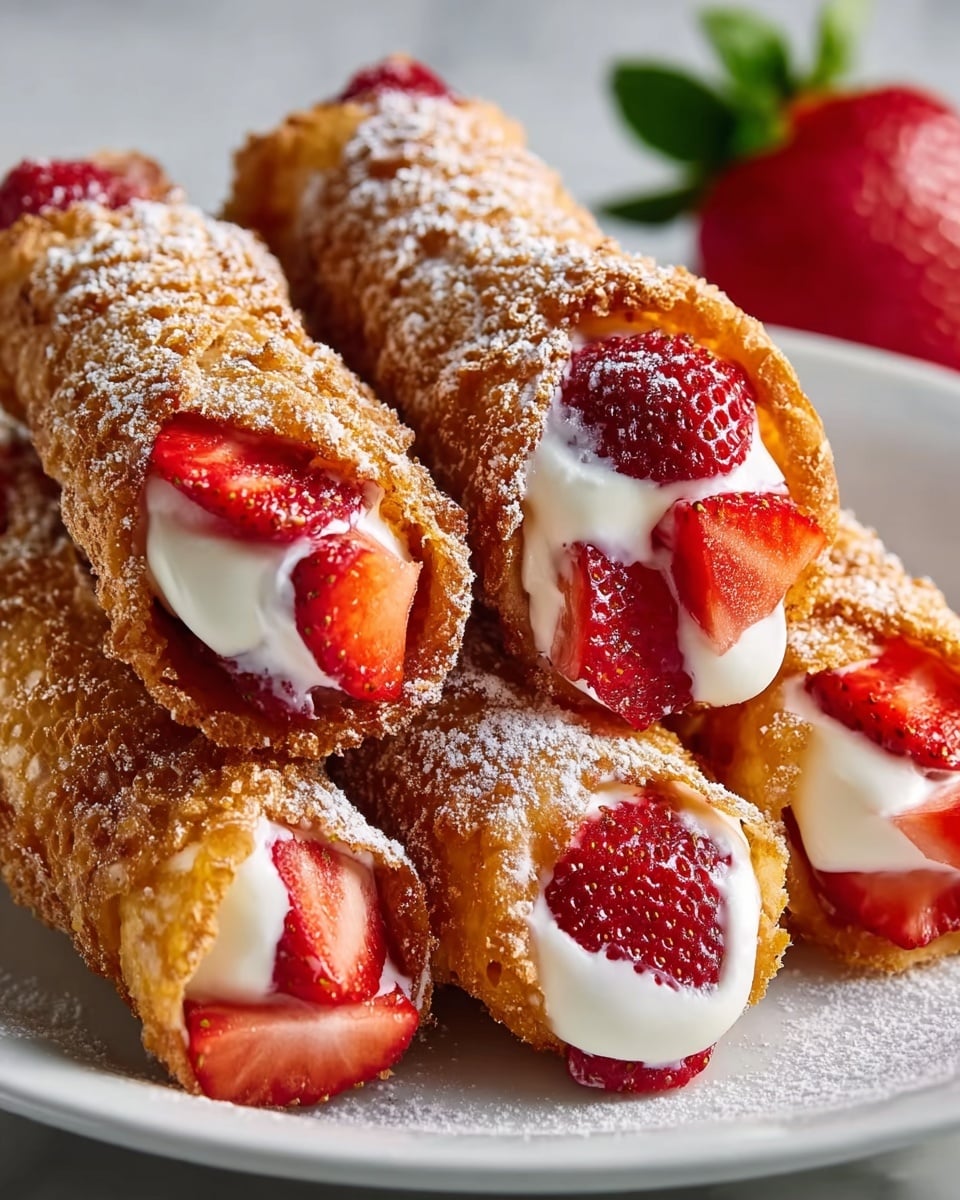 Strawberry French Toast Roll-Ups Recipe - Recipe Image