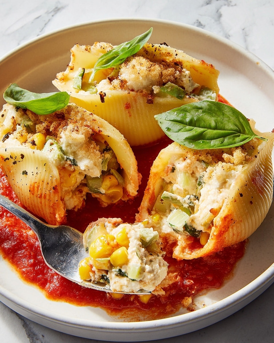 Summer Stuffed Shells Recipe - Recipe Image