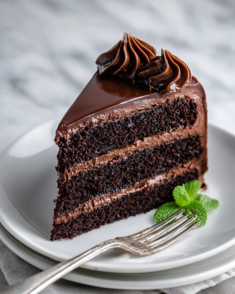 Chocolate Fudge Layer Cake Recipe
