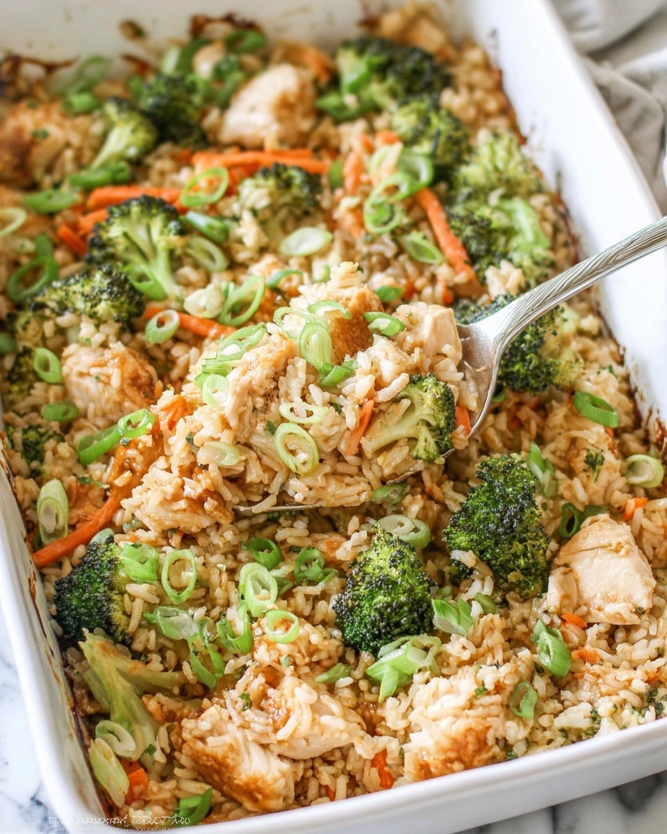 Teriyaki Chicken Casserole Recipe - Recipe Image