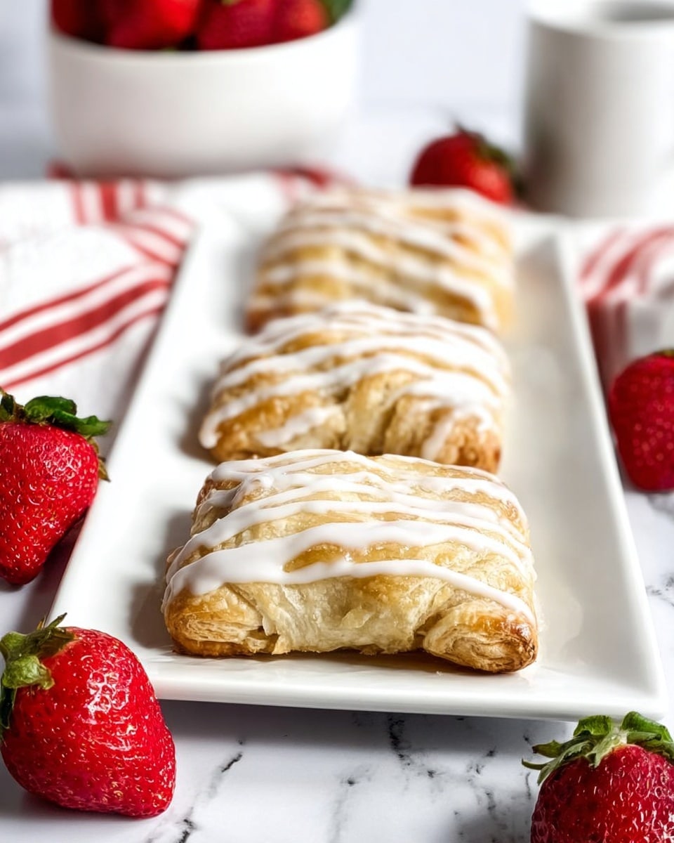 Homemade Strawberry Toaster Strudels Recipe - Recipe Image