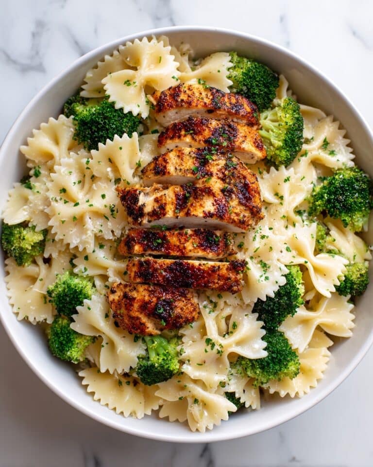 Lemon Chicken Bowtie Pasta with Cowboy Butter Recipe