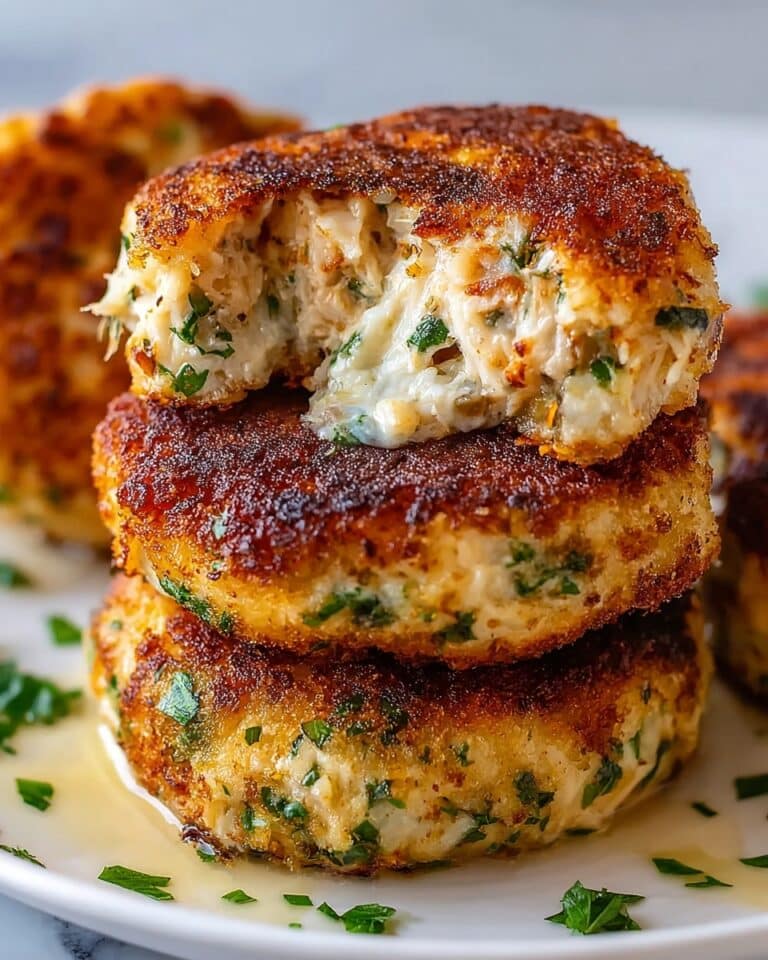Crispy & Cheesy Tuna Melt Patties Recipe
