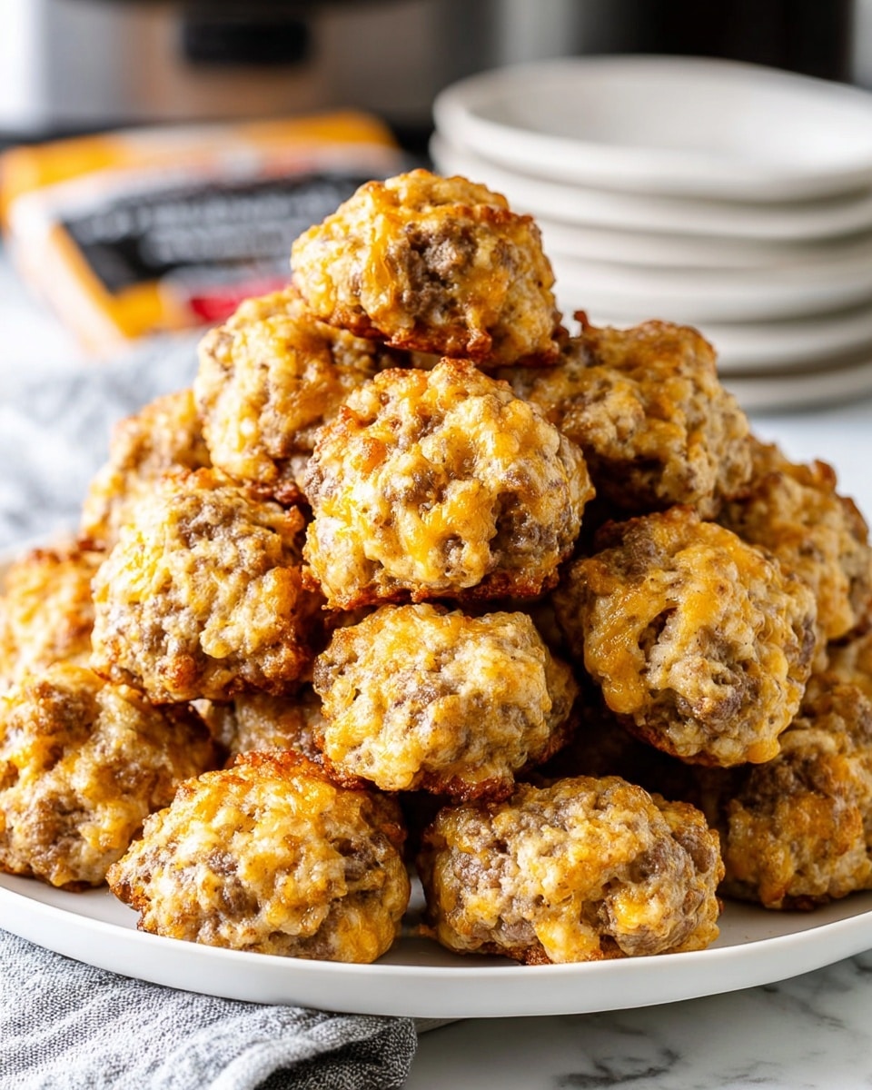 Cheddar Bay Sausage Balls Recipe - Recipe Image