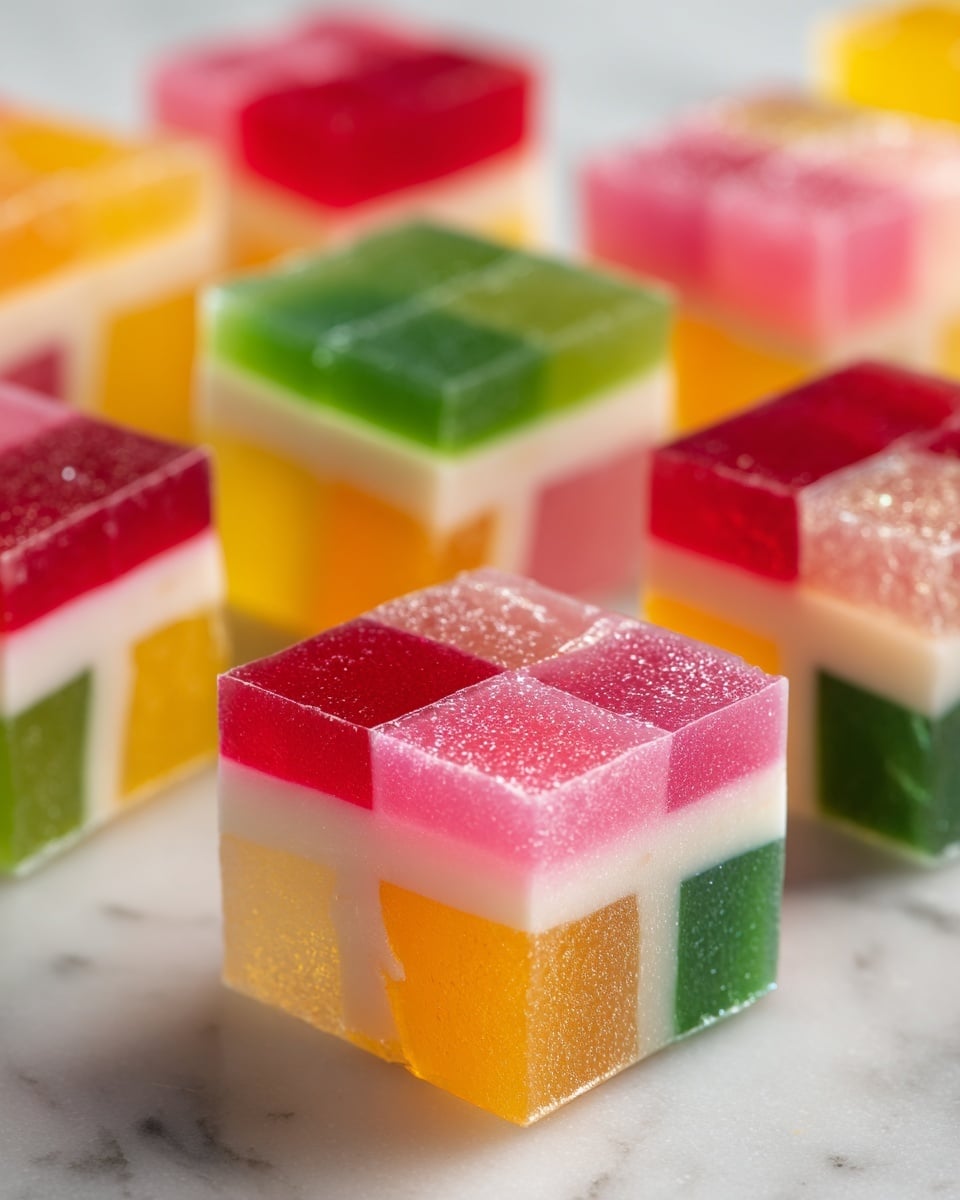 Broken Glass Jello Recipe - Recipe Image