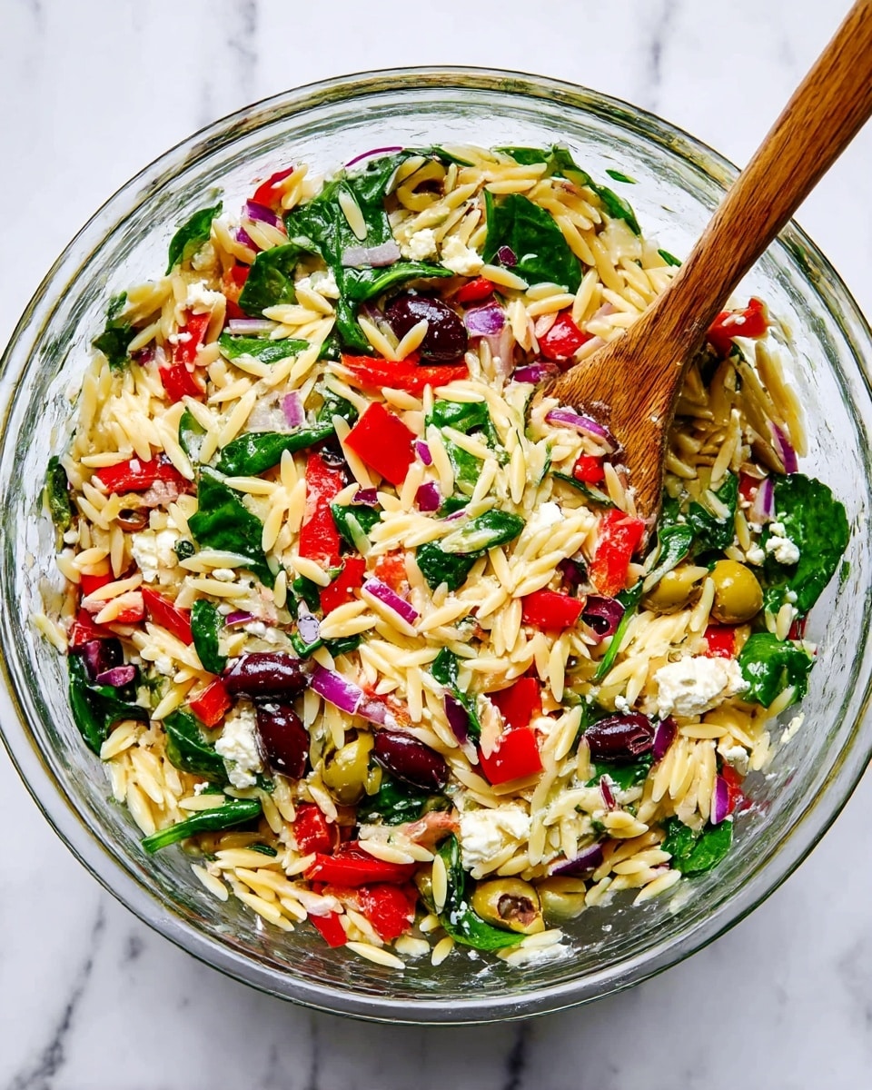 Mediterranean Orzo Salad Recipe - Recipe Image