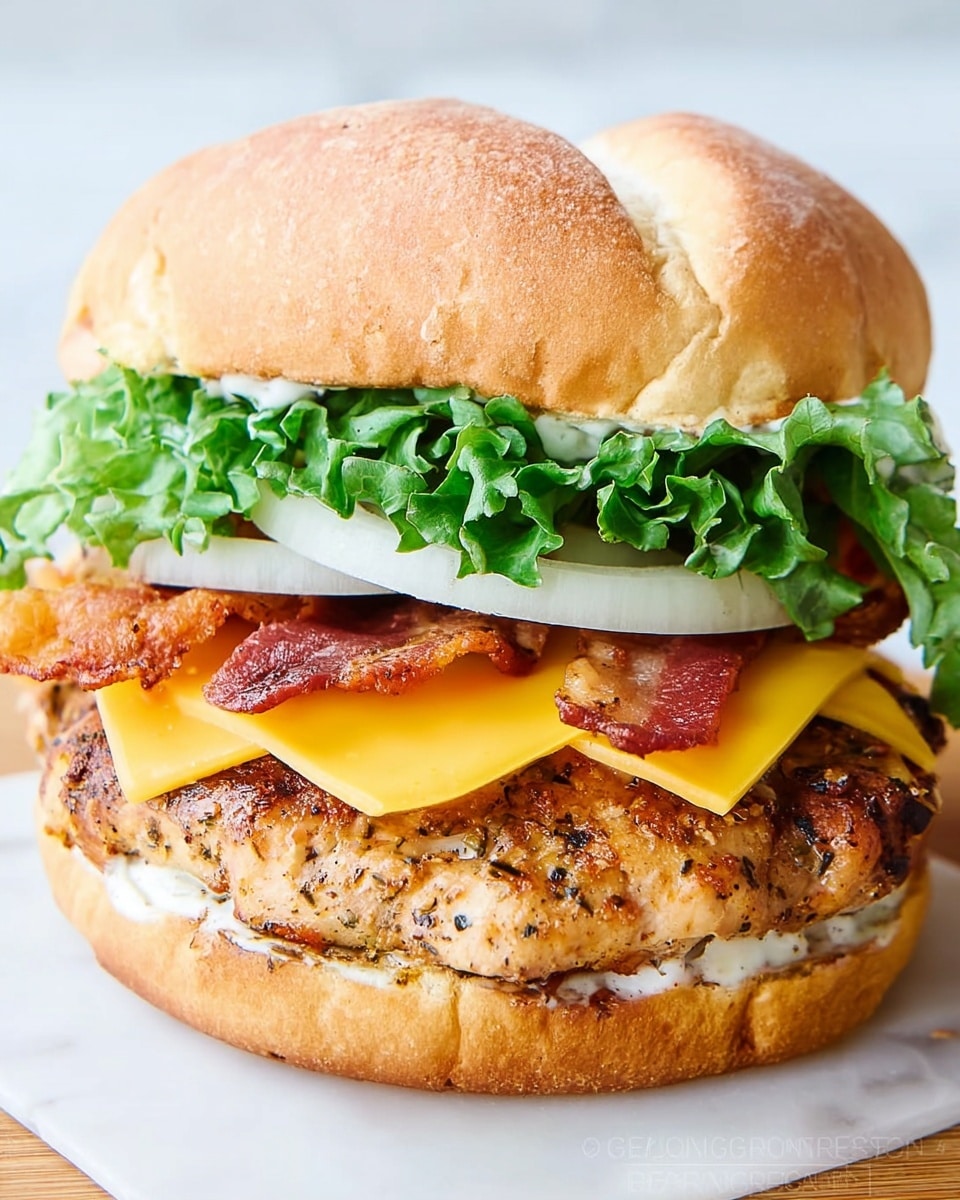 Blackened Chicken Sandwich Recipe - Recipe Image