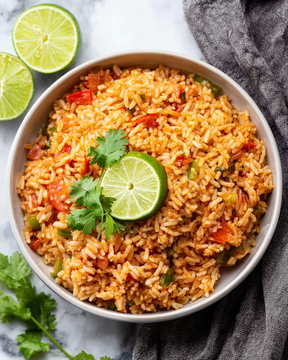 Mexican Rice Recipe with Salsa and Spices Recipe - Recipe Image