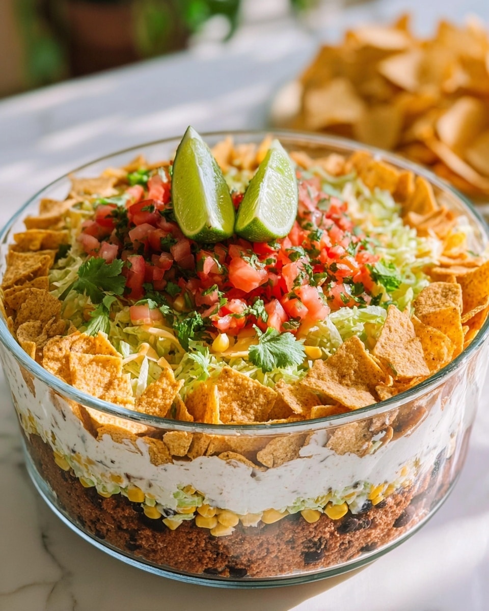 Layered Taco Salad Recipe - Recipe Image