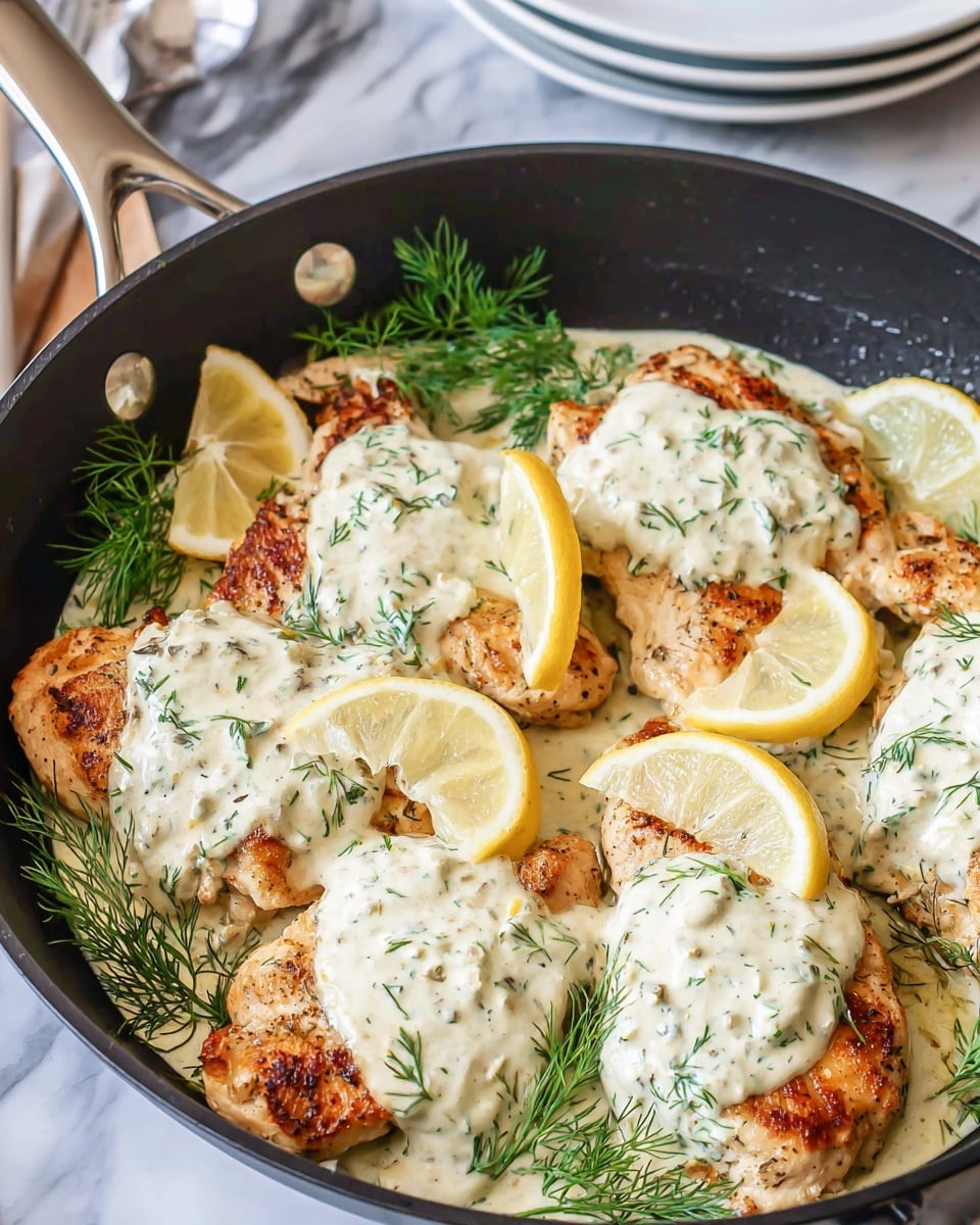 Lemon Feta Chicken Recipe - Recipe Image