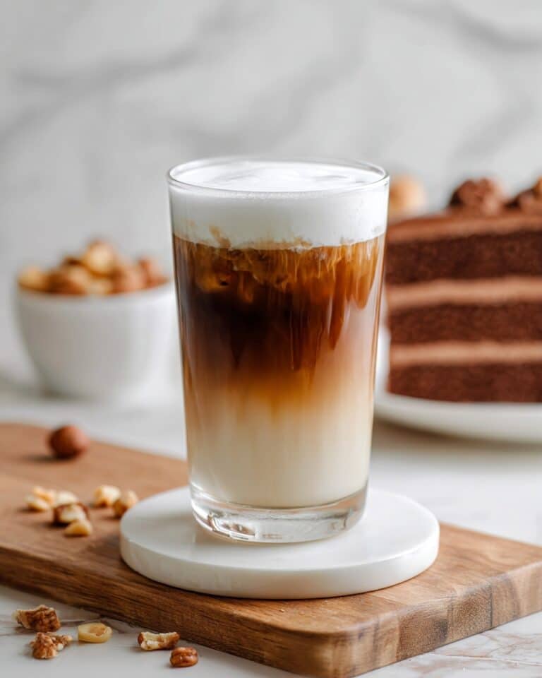 Carrot Cake Latte with Cream Cheese Cold Foam Recipe